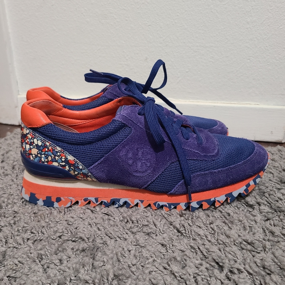 Tory Burch Sawtooth Logo Festival Sneakers 8